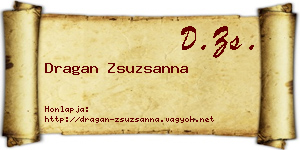 Dragan Zsuzsanna névjegykártya